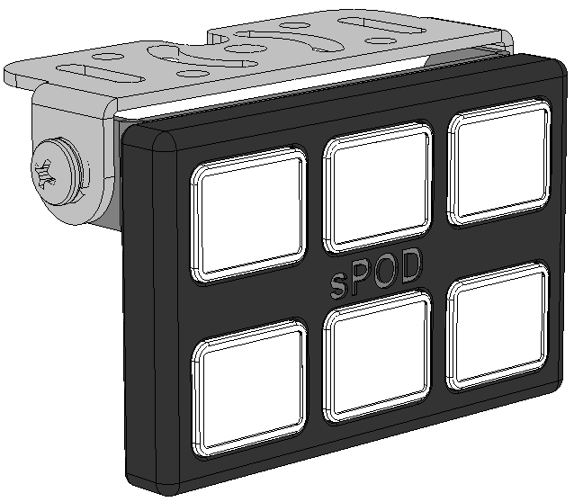 Image of sPOD SourceLT w/ Mini6 - Black - Universal