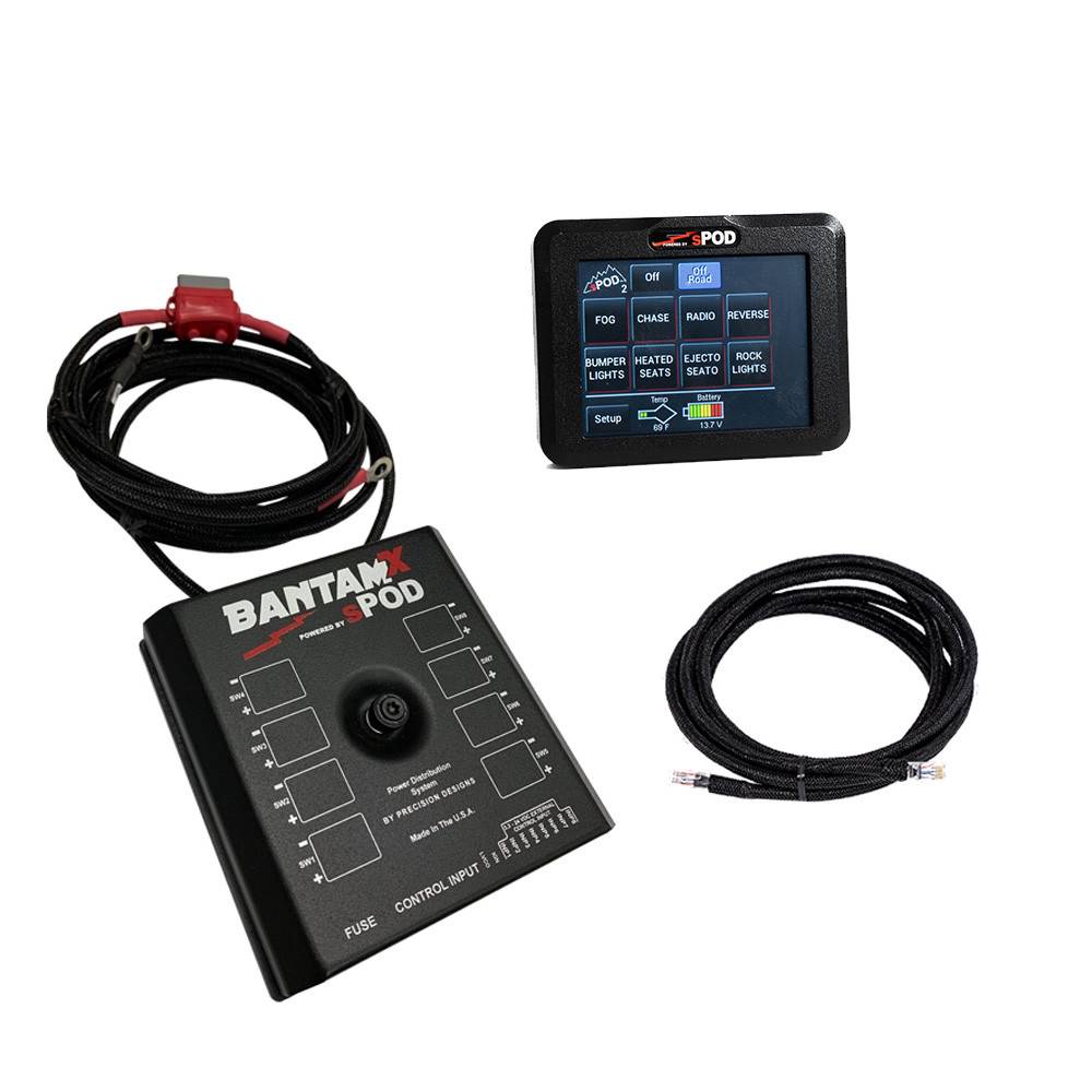 Image of sPOD Touchscreen BantamX Vehicle Kit For 2022-2023 Toyota Tundra
