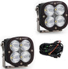 Image of Baja Designs XL Sport Clear Spot LED Light Pod Kit w/ Wiring & Clear Rock Guards