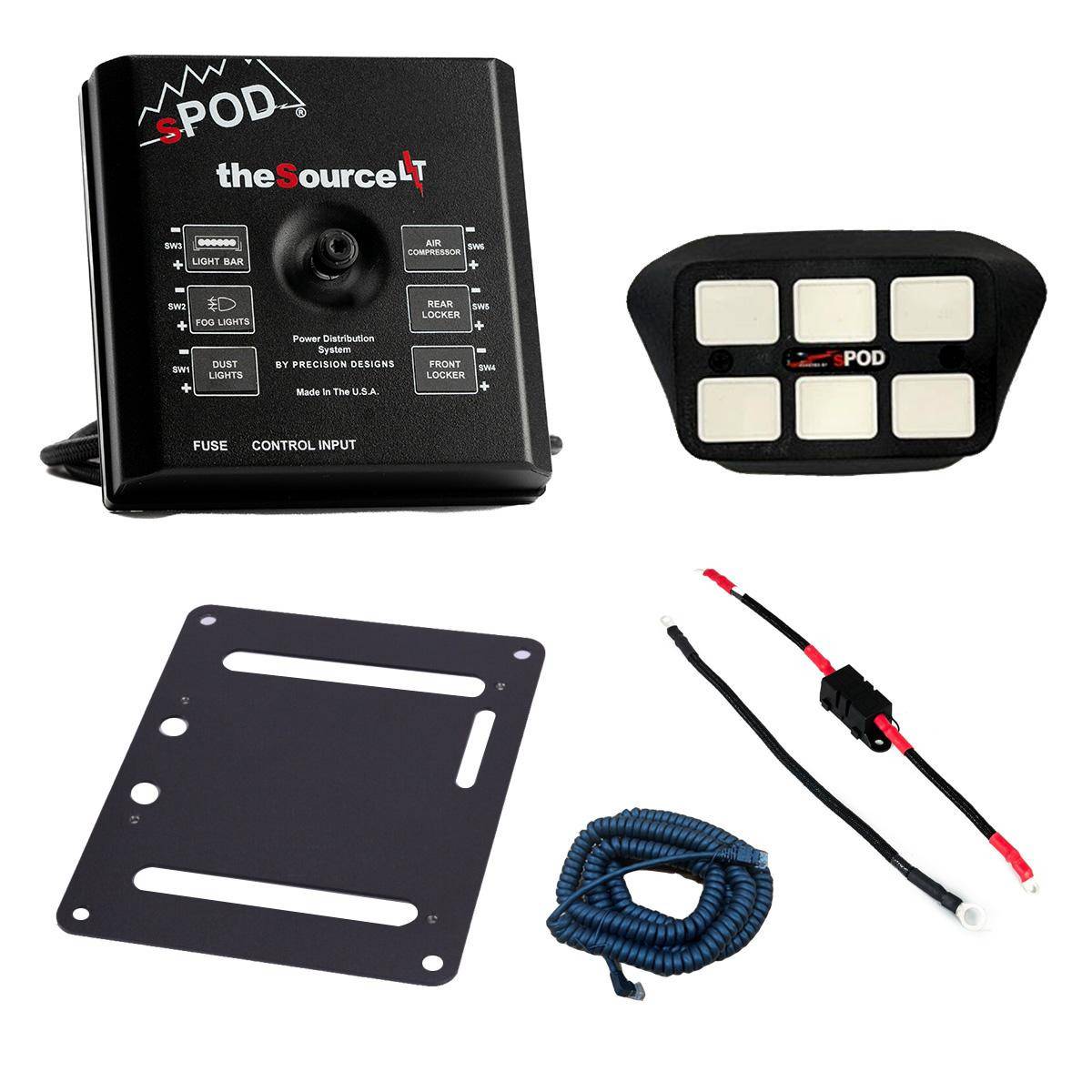 Image of sPOD Mini6 Steering Wheel Mount Kit For 2024 Can-Am Maverick R