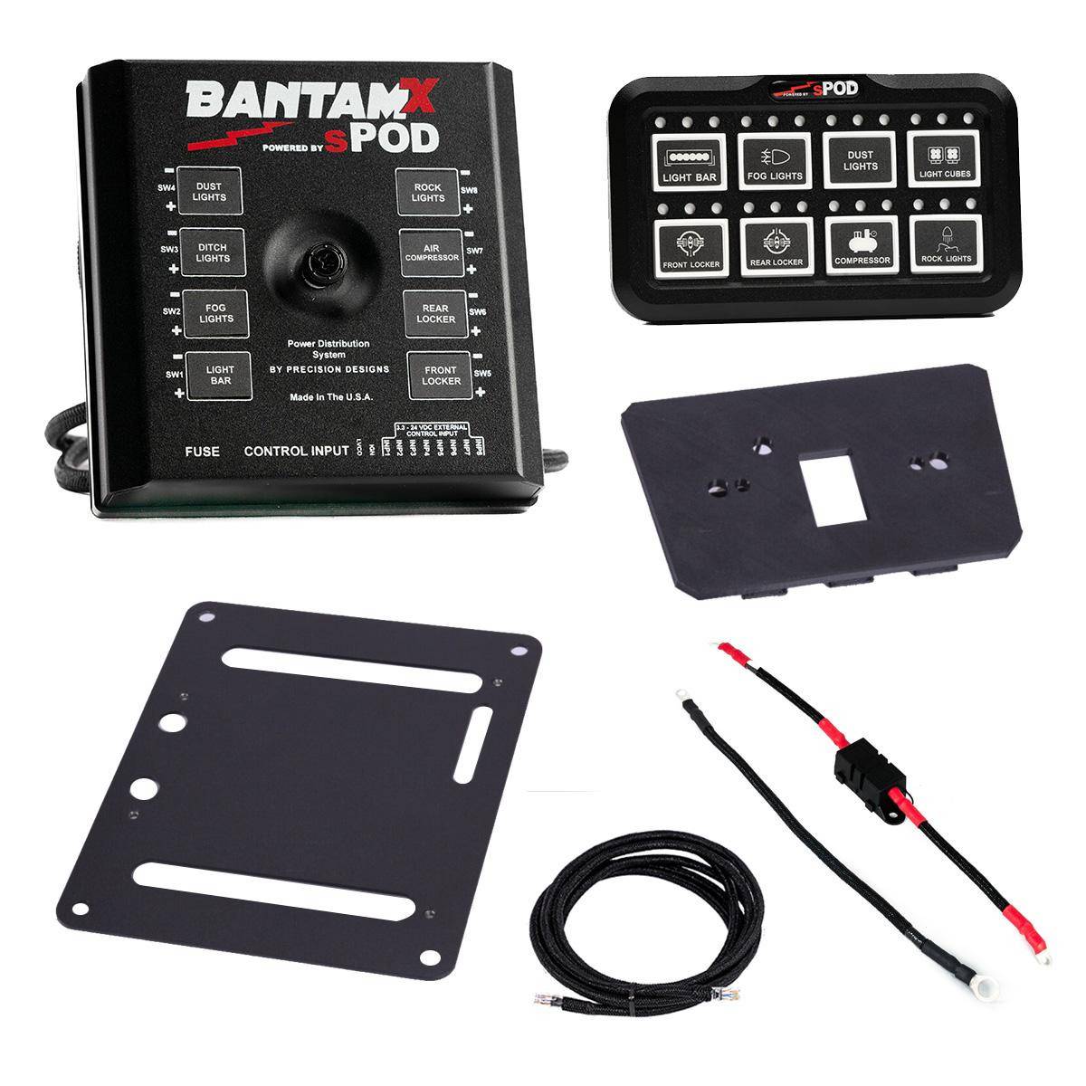 Image of sPOD HD BantamX Center Console Kit For 2024 Can-Am Maverick R