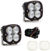 Image of Baja Designs XL Racer Edition LED Light Pod Kit w/ Wiring & Clear Rock Guards