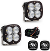 Image of Baja Designs XL Racer Edition LED Light Pod Kit w/ Wiring & Black Rock Guards