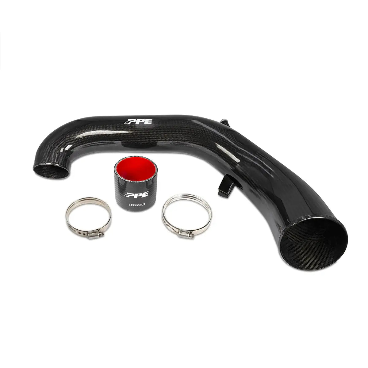 Image of PPE Zilla Carbon Fiber Intake Tube For 2020-2023 GMC/Chevy 3.0L Duramax Diesel