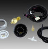 Image of AEM 30-35psi Boost Display Gauge- Black & Silver Bezel - Black & White Faceplate