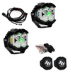 Image of Baja Designs LP4 Pro Driving/Combo Pod Kit w/ Green Backlight-Wiring-Rock Guards
