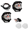 Image of Baja Designs LP4 Pro Driving/Combo Pod Kit w/ Red Backlight-Wiring-Rock Guards