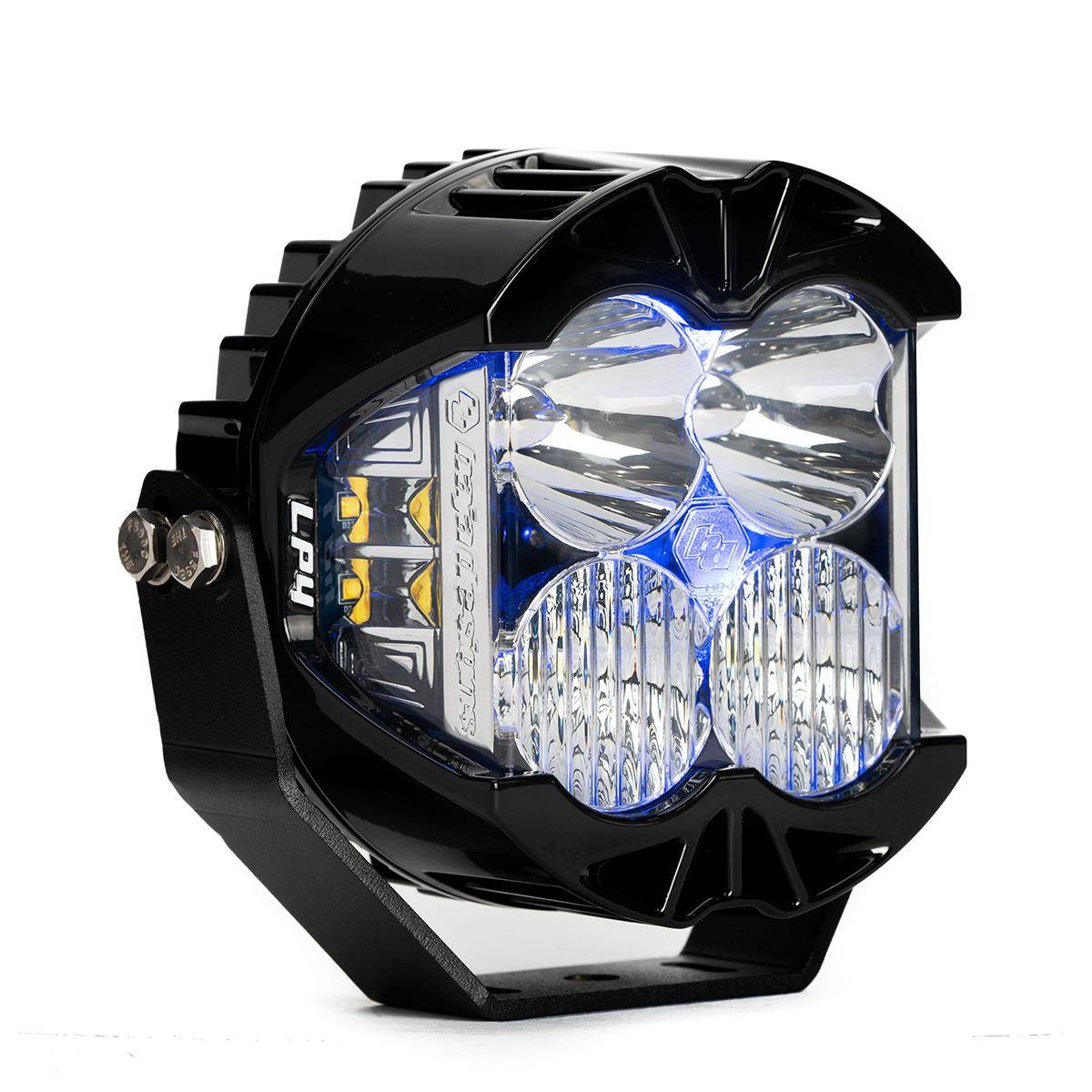 Image of Baja Designs LP4 Pro Clear Bright Driving/Combo LED Light Pod W/ Blue Backlight