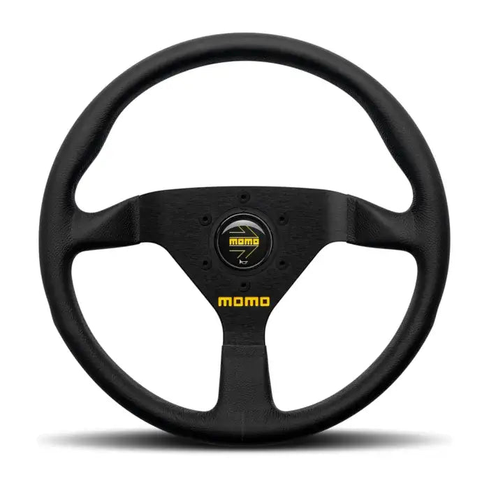 Image of Momo MOD. 78 320mm Light Weight Black Suede Racing Steering Wheel R1909/33S
