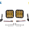 Image of Diode Dynamics SS5 Amber Sport Universal Combo Light Kit w/ Black Lens Covers