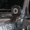 Image of Diode Dynamics SS5 Amber Pro Universal Driving Light Kit w/ Black Lens Covers