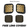 Image of Diode Dynamics SS5 Amber Pro Universal Driving Light Kit w/ Smoked Lens Covers