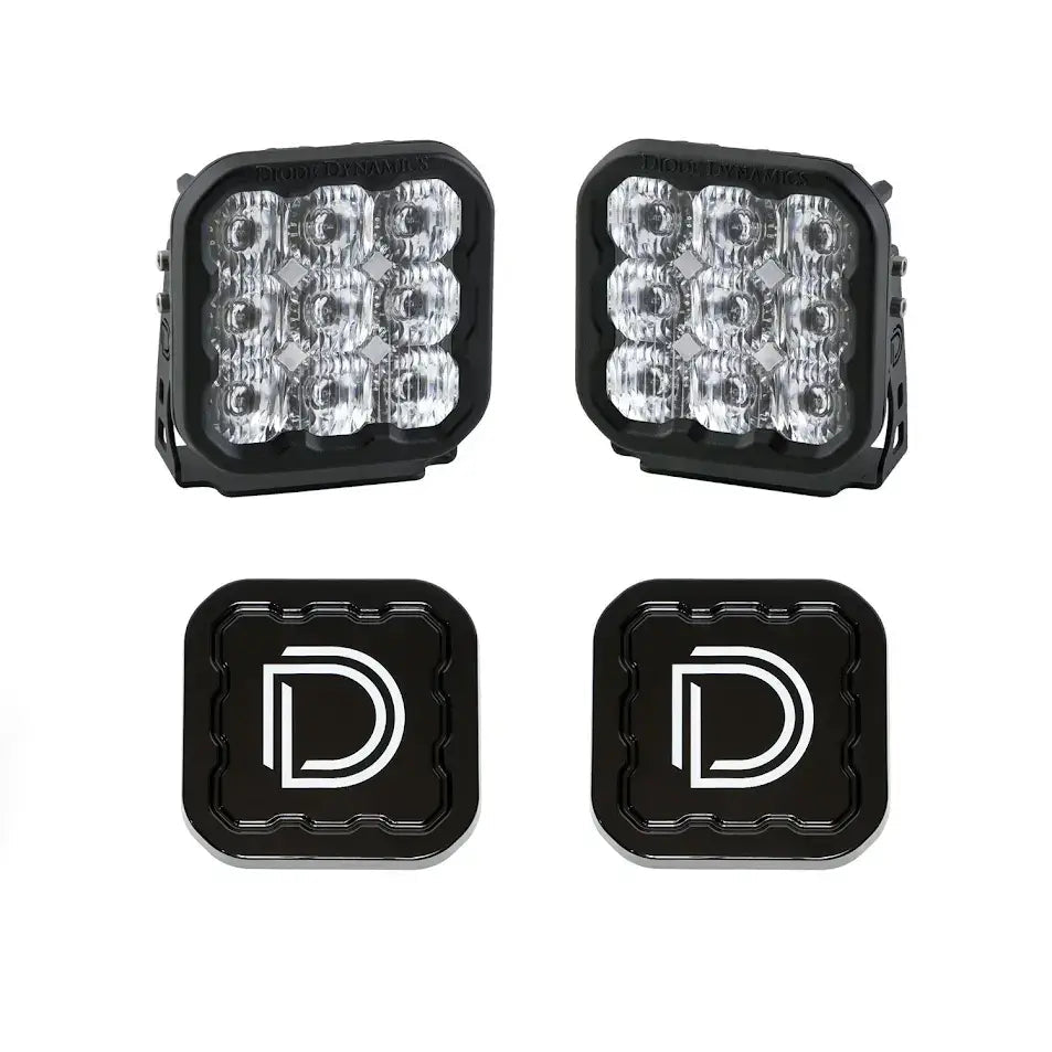 Image of Diode Dynamics SS5 Sport Driving Light Kit w/ Multi Backlight Colors & Covers