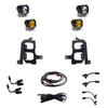 Baja Designs S1 Dual Fog Pocket Light Kit- Amber/Clear For 19-22 GMC Sierra 1500
