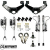 Kryptonite Stage 4 Leveling Kit w/ Fox Reservoir Shocks For 11-19 GM 2500HD/3500HD