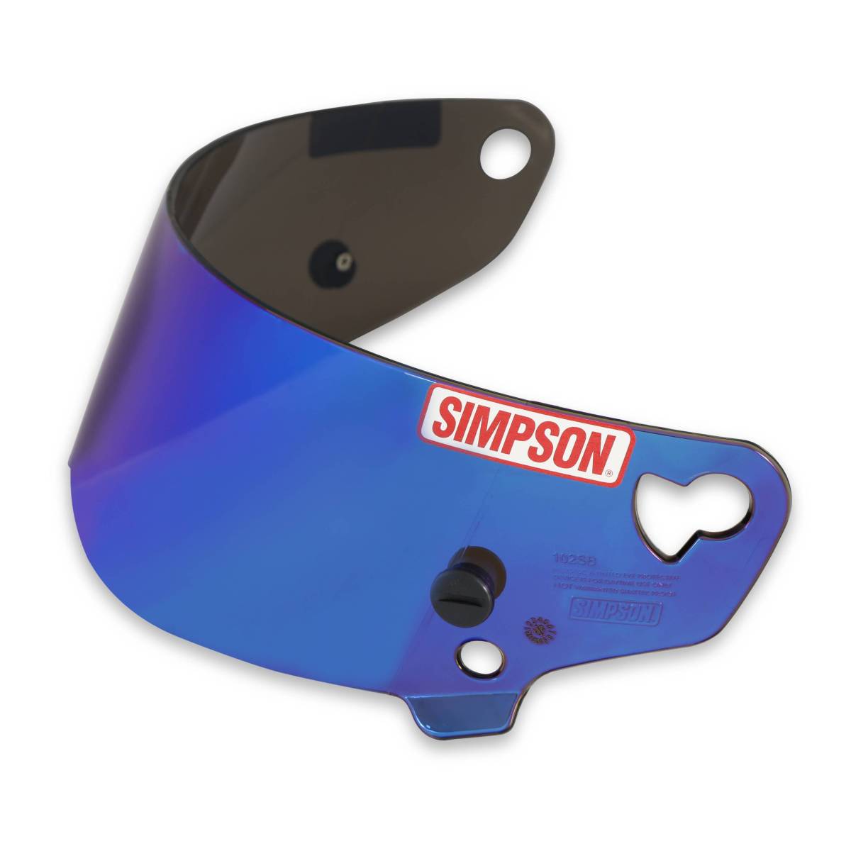 Simpson Racing Helmet Replacement Shields Iridium Color Super/ Dra Rudy's Performance Parts