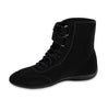 Simpson Racing Hightop Shoes- Satin Suede Toe - Classic Style - Black - Size: 8