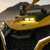 Baja Designs S2 Pro Amber Wide Cornering Hood Light Kit For 24 Can-Am Maverick R