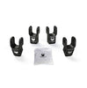 Teraflex 2" Shock Extension Bracket Kit – Front & Rear (2-2.5") For JL Wrangler