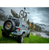 Teraflex Alpha HD Hinged Spare Tire Carrier & Adjustable Mount Kit For JK Wrangler