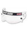 Simpson Racing Helmet Replacement Shield - Clear - Bandit, Super Bandit, Drag Bandit