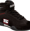 Simpson Racing Adrenaline Shoes Mens US 9.5 Black Suede Nomex SFI Certified