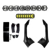 KC HiLiTES 50" Pro6 Gravity LED Light Bar Kit For 18-24 Jeep Wrangler/Gladiator