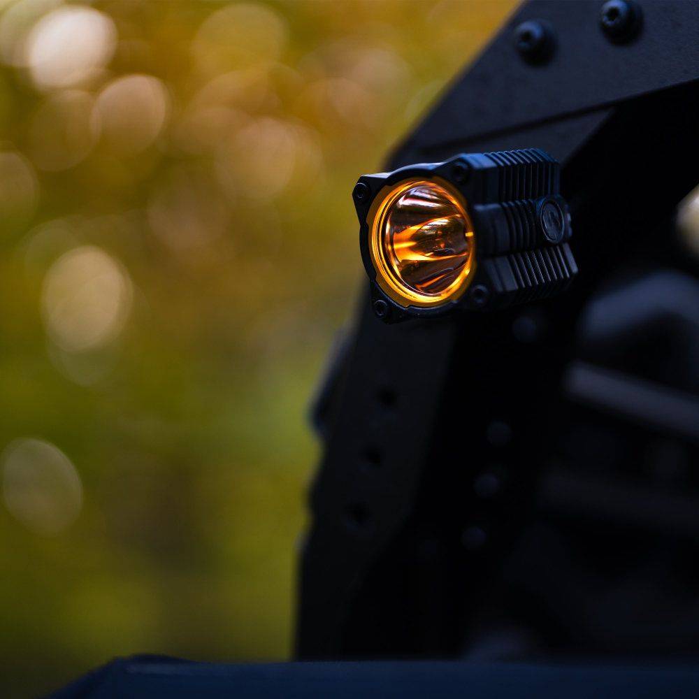 KC HiLiTES 2.6'' Flex Era LED Spread Flood Spot Beam Light Master