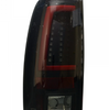 Recon Smoked OLED Tail Lights For 99-07 GM Sierra / Silverado 1500 2500 3500
