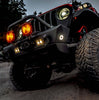 KC HiLiTES 2.2'' Cyclone V2 LED 6 Rock Light System Clear Flood Beam - Universal