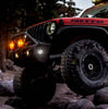 KC HiLiTES 2.2'' Cyclone V2 LED 6 Rock Light System Clear Flood Beam - Universal