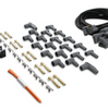 MSD Super Conductor Spark Plug Black Wire Set 90° Boots HEI For Universal V8