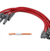 MSD Super Conductor Spark Plug Red Wire Set For Ford Small Block 302 351W SBF