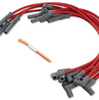MSD Super Conductor Spark Plug Red Wire Set For Ford Small Block 302 351W SBF