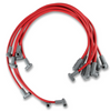 MSD Super Conductor Spark Plug Red Wire Set For Chevy Small Block 350 HEI SBC