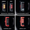 Form Lighting Red Sequential LED Tail Lights For 2021-2025 Ford Bronco