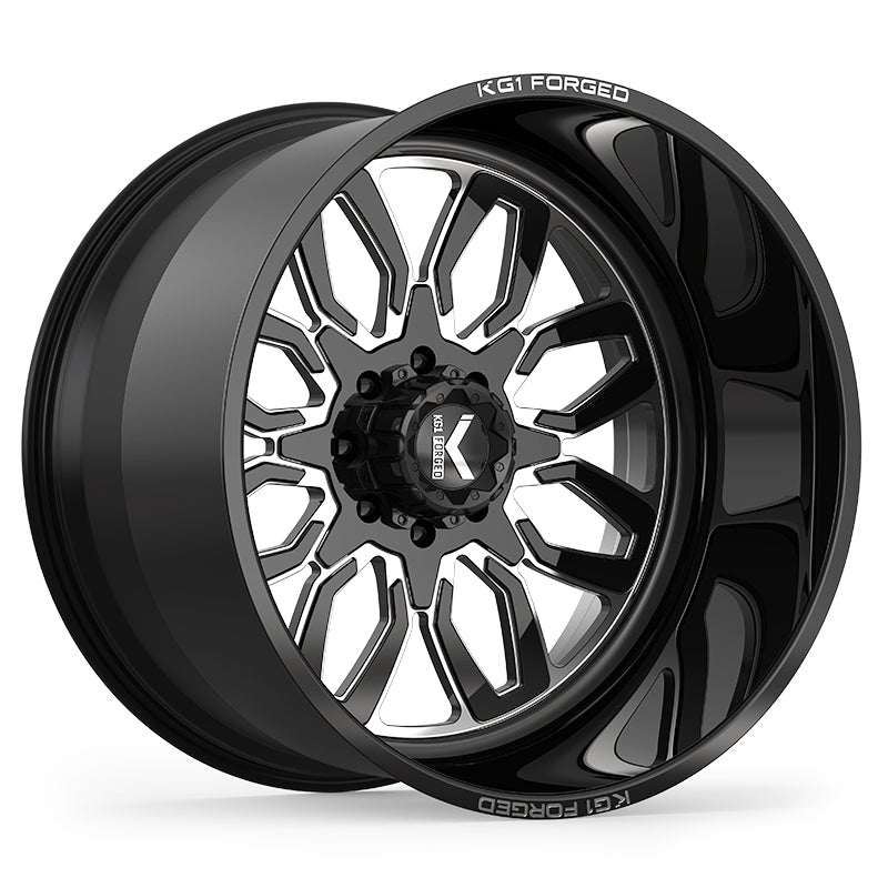 KG1 Forged Gear Gloss Black Milled 26X16