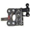 Gen-Y The Boss 6in Drop Hitch 21K Torsion-Flex Dual-Ball Pintle For 2.5in Receiver