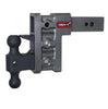Gen-Y Mega Duty 6in Drop Hitch 32K Dual-Ball Mount w/ Pintle Lock For 3in Receiver
