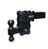 Gen-Y Phantom-X Black 5in Drop Hitch 16K Dual-Ball Mount For 2.5in Receiver