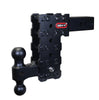 Gen-Y Phantom-X 7.5in Drop Hitch 16K Tow Dual Ball Mount/Pin For 2.5in Receivers