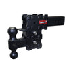 Gen-Y Phantom-X 5in Drop Hitch 16K Dual-Ball w/ Pintle Lock For 2.5in Receiver