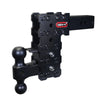 Gen-Y Phantom-X 7.5in Drop Hitch 16K Tow Dual Ball Pintle Lock For 2.5in Receivers