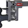 Gen-Y Mega Duty 5in Drop Hitch 10K Dual-Ball Mount Pintle Lock For 2in Receiver
