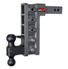 Gen-Y Mega Duty 10in Drop Hitch 16K Dual-Ball Mount Pintle Lock For 2in Receiver