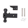 Gen-Y Mega Duty 6in Drop Hitch 21K Dual Ball w/Pintle Lock For 2.5in Receiver