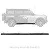 Go Rhino 104412973T - 4" 1000 Series SideSteps & Bracket Kit - Textured Black