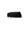 Go Rhino GRT225310B - Black Powder Coated Stainless Steel Exhaust Tip - Textured Black