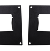 Go Rhino 231201T - BRJ40 Light Plates for Full End Caps (3") - Textured Black
