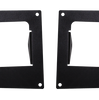 Go Rhino 231152T - BRJ40 Light Plates for Straight End Caps (4") - Textured Black